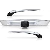 FZJDSD Front Grille Center Molding Chrome 71122TVAA01 Compatible with Honda Accord Sedan 2018 2019 2020