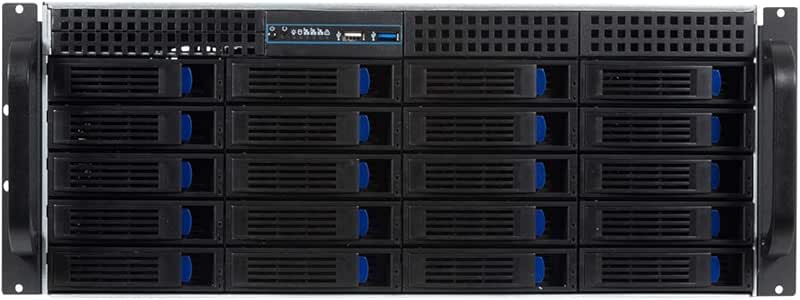 UNYKAch 4U HSW4520 Servidor Rack, Hot Swap Caja Rack: Amazon.es: Informática