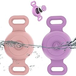 Waterproof Airtag Dog Collar Holder Compatible with