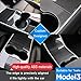 DKIIGAME Tesla Model 3 Center Console Wrap Kit,Carbon Fiber Style Panel for Tesla Model 3 Console Protector Accessories (Carbon Fiber Style)