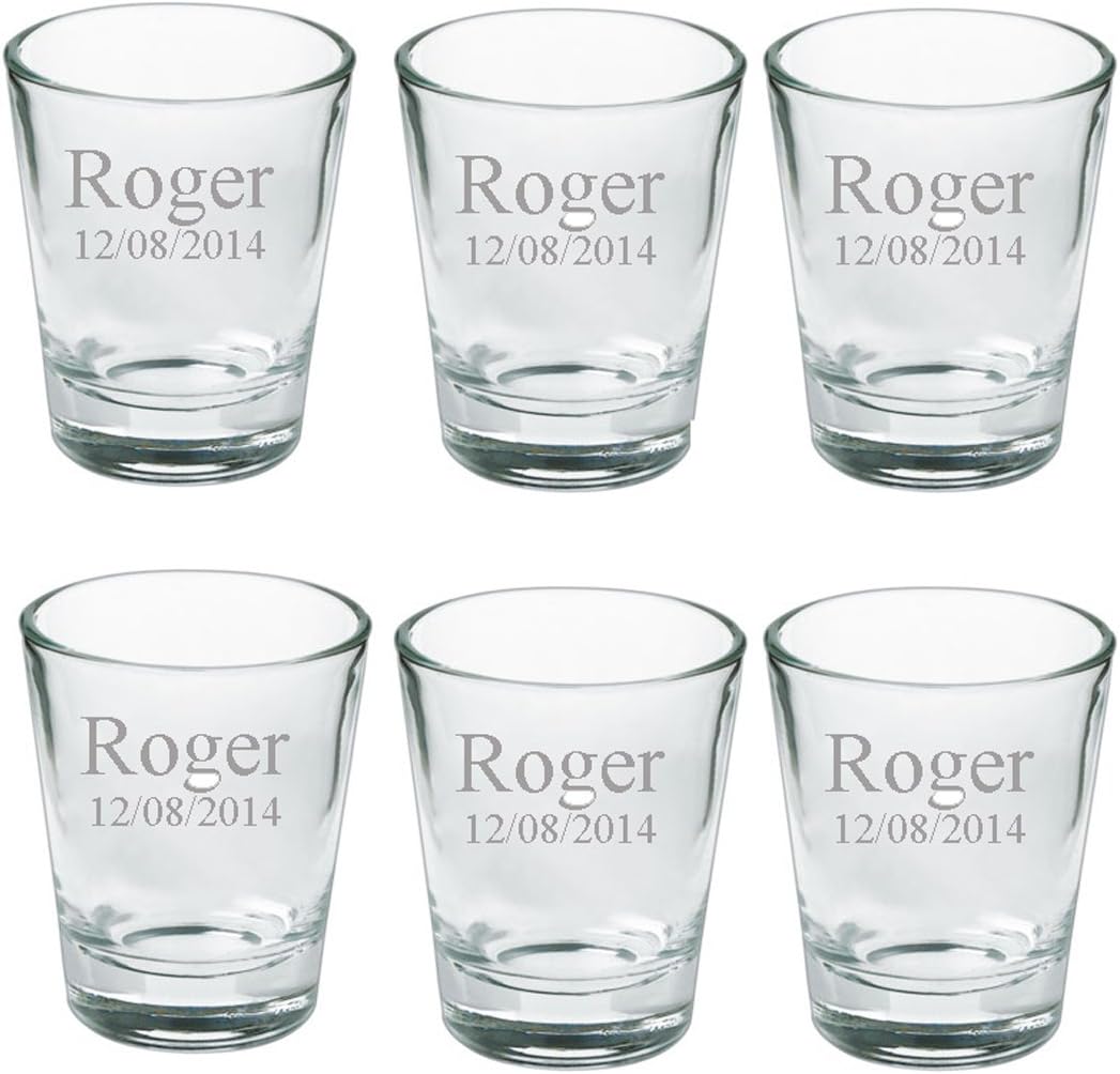 bridesmaid and groomsmen glasses