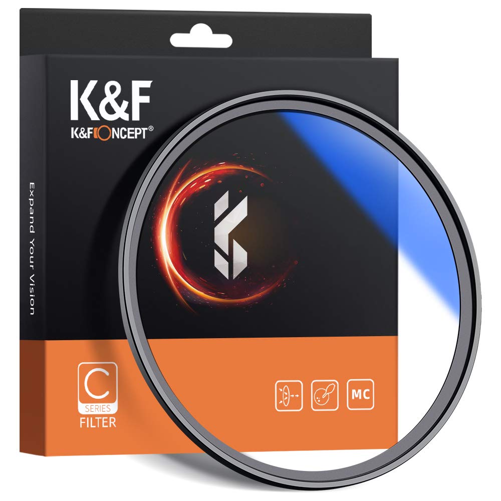 K&F Concept HMC UV Digital HD Slim Protection Filter for Canon Nikon Sony (82mm)