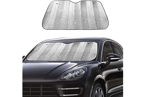 Big Ant Car Windshield Sunshade UV Ray Reflector Auto Window Sun Shade Visor Shield Cover, Keeps Vehicle Cool- Sliver (55" x 27.5")