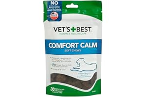 Vet's Best Comfort Calm Calming Soft Chews Dog Supplements, 30 Day Supply