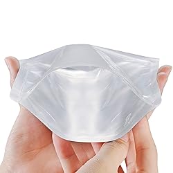 LZLPACKING 100 Pieces resealable Mylar Bags with