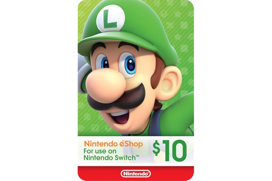 $10 Nintendo eShop Gift Card [Digital Code]