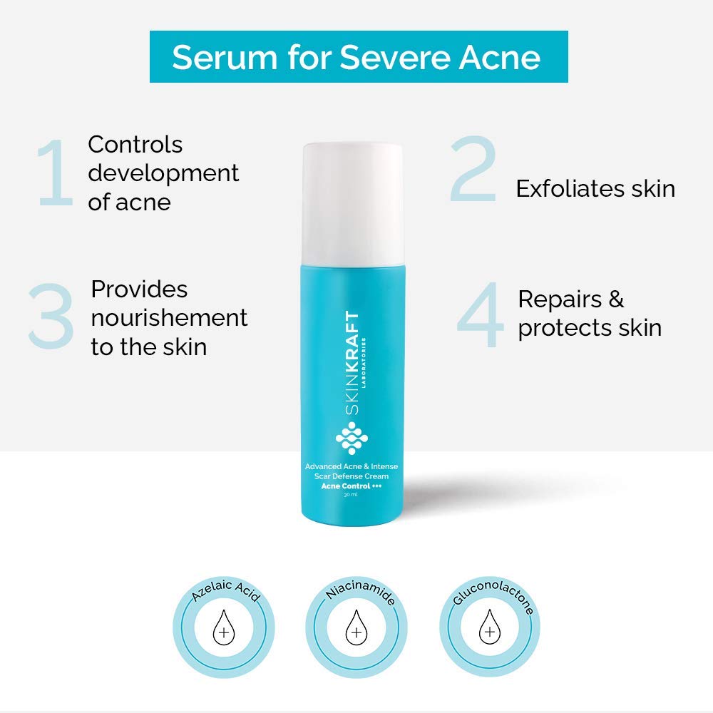 advanced acne & intense scar defense cream by skinkraft