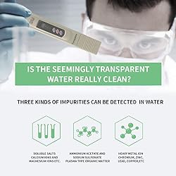 Water Quality Tester, Accurate and Reliable, EC