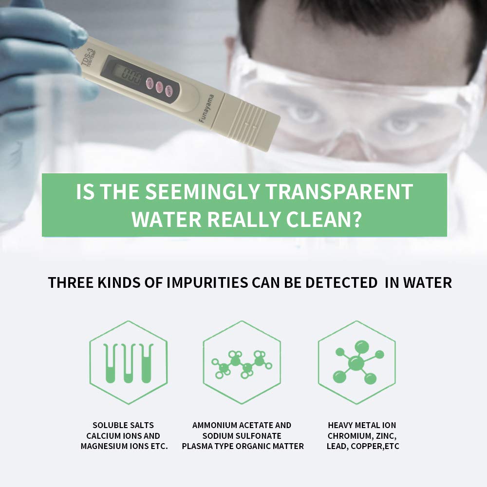 Water Quality Tester, Accurate and Reliable, EC