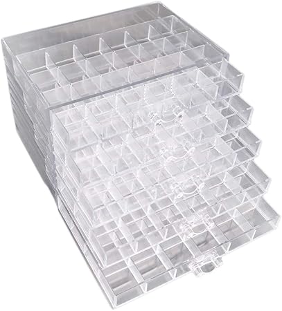 Amazon ネイルアート 収納ボックス ケース ネイル収納ボックス オーガナイザー ネイルアクセサリー収納 Perfeclan ネイルアートキット 通販