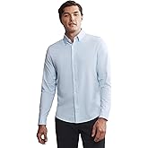 Rhone Men's Commuter Shirt, Performance Dress Shirts for Men, Machine Washable, Wrinkle Resistant, Classic Fit