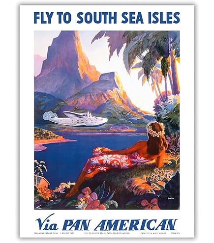 50年代ノースウエストオリエント航空ビンテージ ハワイアン
