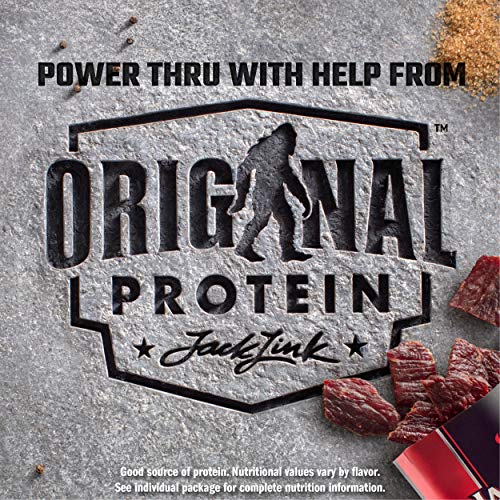 Jack Link's Beef Strips, Teriyaki, 12 Count - Great Protein Bar, Meat Bar with 8g of Protein and 70 Calories, Made with 100% Premium Beef, Gluten Free, No added MSG or Nitrates/Nitrites