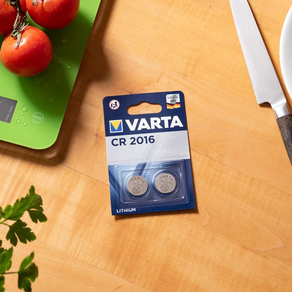 VARTA CR2016 3v Lithium Batteries Pack of 5, Multicolor, 5 Pack - Image 4