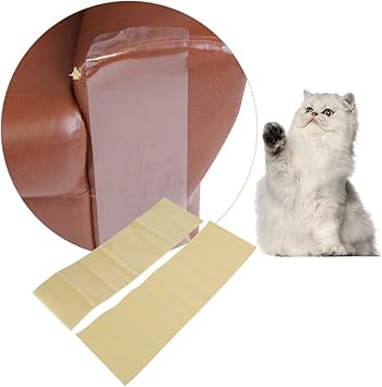 Amazon Ochun 猫の爪とぎ防止シート 家具保護 汚れ防止 キズ防止に 掻き防止 透明 取り付け簡単 使いやすい 2枚入り ソファ傷防止 爪研ぎ予防の対策に ペット用品 Ochun しつけ用品 通販