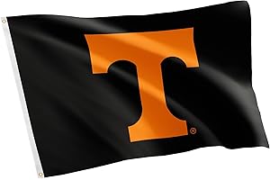 Desert Cactus University of Tennessee UT Flag - 3 x 5 Feet Volunteers Banner, Indoor/Outdoor Durable Fabric, 100% Polyester Design (Design Z)