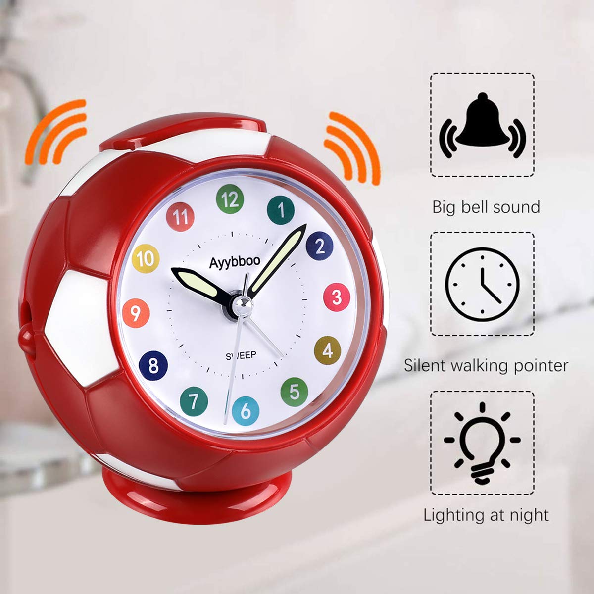 Sveglie da viaggio Sveglia Analogica Sveglia da Comodino Sveglia al
