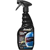 Formula 1 Color Wax Spray for Blue Cars, Gives Ceramic Water Beading Protection and Ultimate Shiny Finish, Fills Minor Scratches with Color-Match Pigment, 23 oz