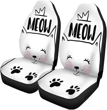 kitty cat seat cover