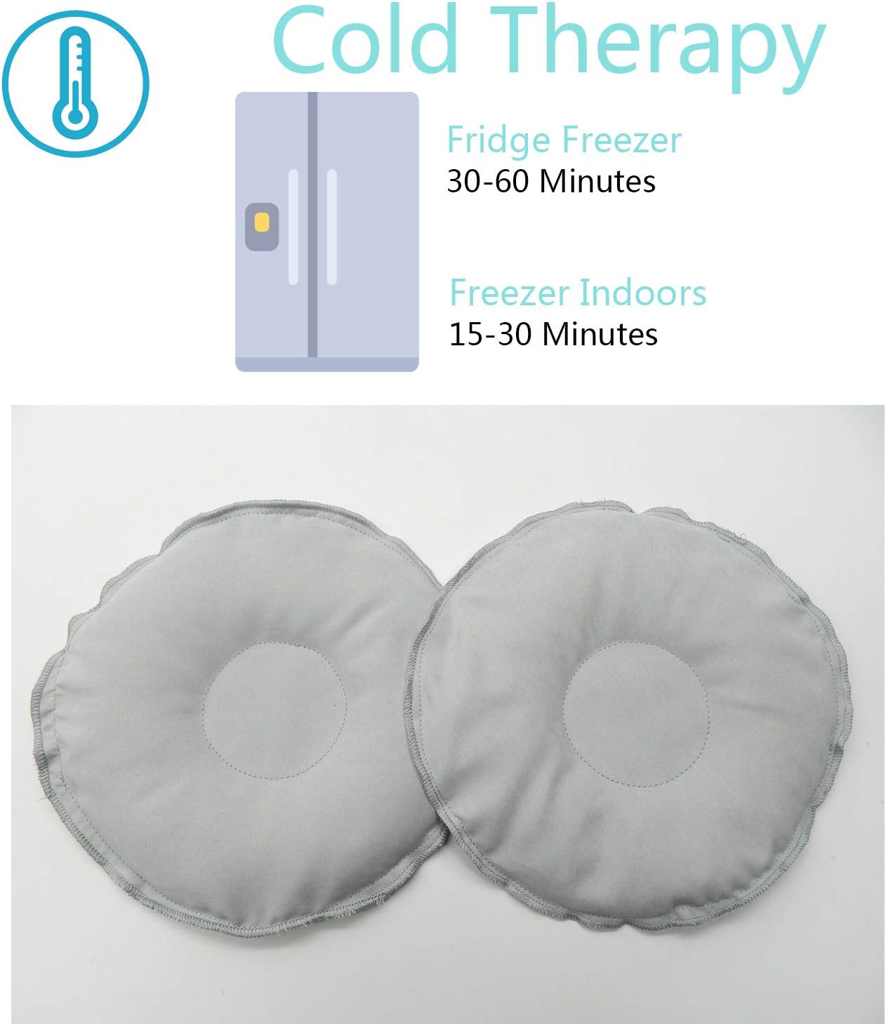 Soothing Nursing Heating Pad or Cold Compress for Breastfeeding Breast