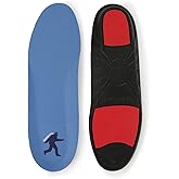 Oddball Memory Foam Comfort Insoles XXL for Men – Size 14-18 – Cushioned Shoe Inserts for Large Feet – All-Day Support & Shock Absorption, Size 16, Black/Red
