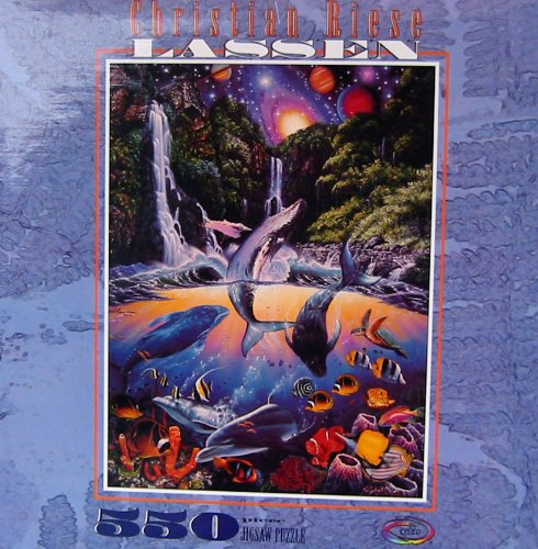 Christian Riese Lassen 550pc. Puzzle-Underwater Nightlife