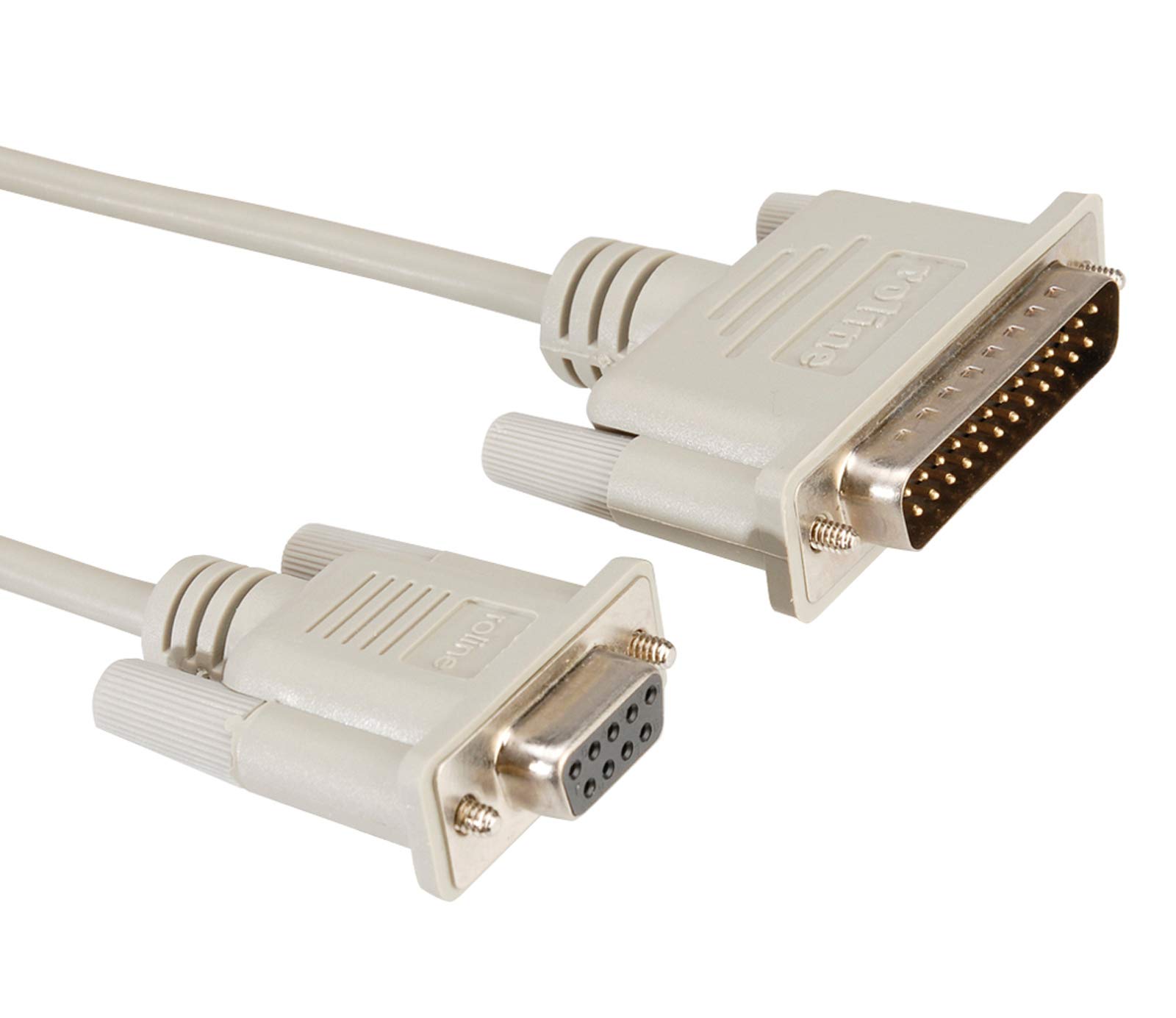 Roline Modem Cable | DB9 F - DB25 m | 1.8 m