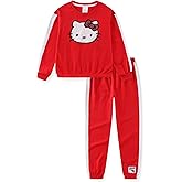 Hello Kitty Sanrio Girls Sweatshirt and Pants Set for Big Kids