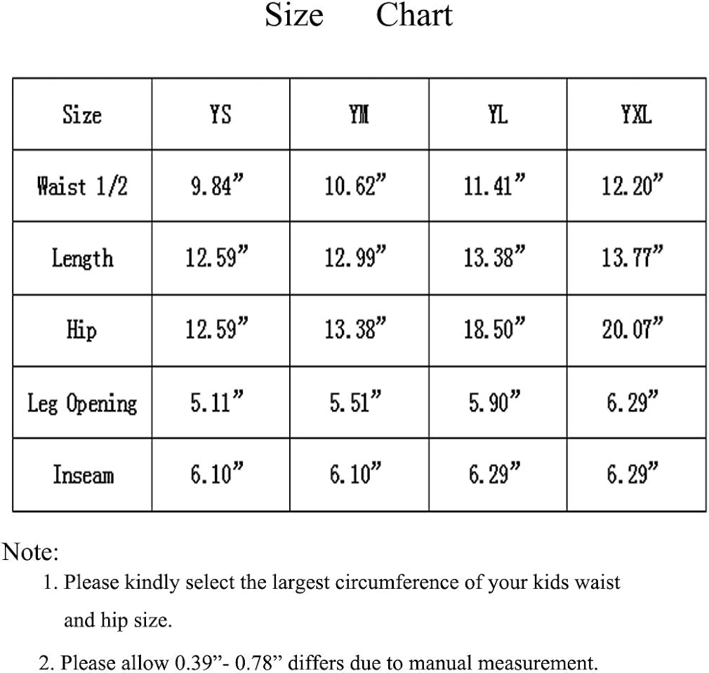 yingfeg bb Kids Padded Compression Shorts Protective Underwear Hip Butt Pad Short Pants : Clothing