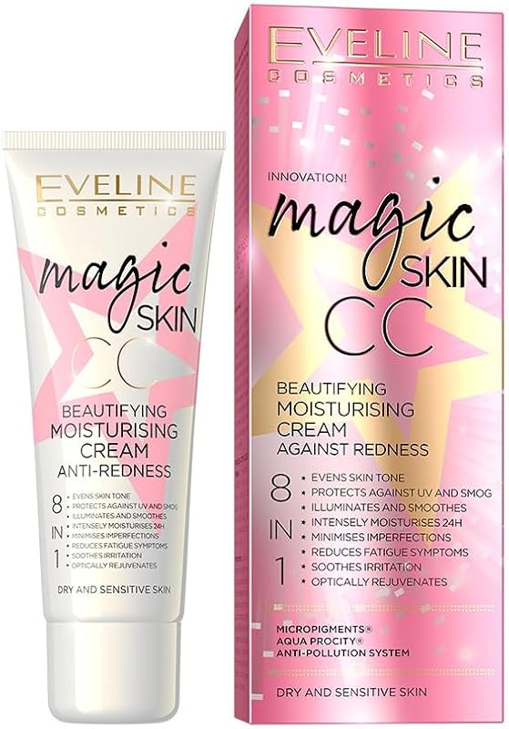 Magic Skin CC Feuchtigkeitscreme gegen Rötungen 8-in-1 mit Hyaluronsäure und Vitamin E, 50ml — Foto 1 von 6
