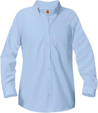 camisa escolar manga larga