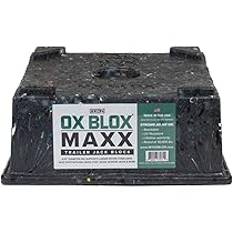 OULEME RV Leveling Block Flex Pads, 12" Rubber Jack Pads - View #4