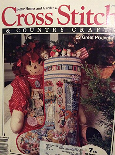 Cross Stitch & Country Crafts, July/Aug 1992 (Volume VII, Number 6) by (Single Issue Magazine)
