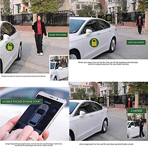 Remote Start for cars PKE Keyless Entry One Button Engine Automatic