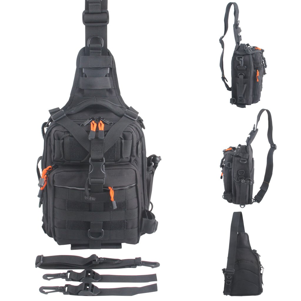 fishing backpack with rod holder