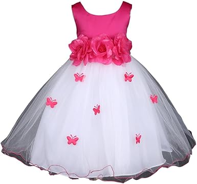 flower girl dresses with petals in the hem