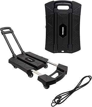 portable folding luggage cart