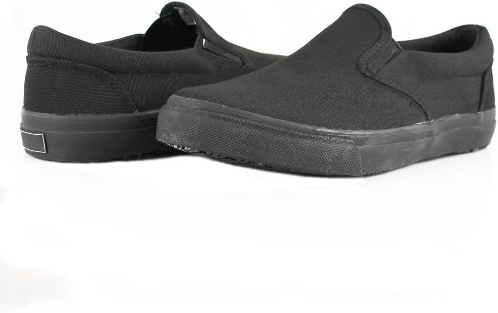 Townforst Sandy Slip Resistant Black Sunbrella Water Resistant Non Slip Waitress Shoes