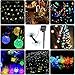 KINGCOO Solar Crystal Ball String Lights, Waterproof 20ft 30 LED Crystal Globe Fairy Lights with 2 Modes Crystal Ball Globe Lights for Garden, Yard,Christmas Decorations (Multi Color)
