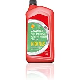 AeroShell Oil W100 Plus - 550050837-6x1 quart case
