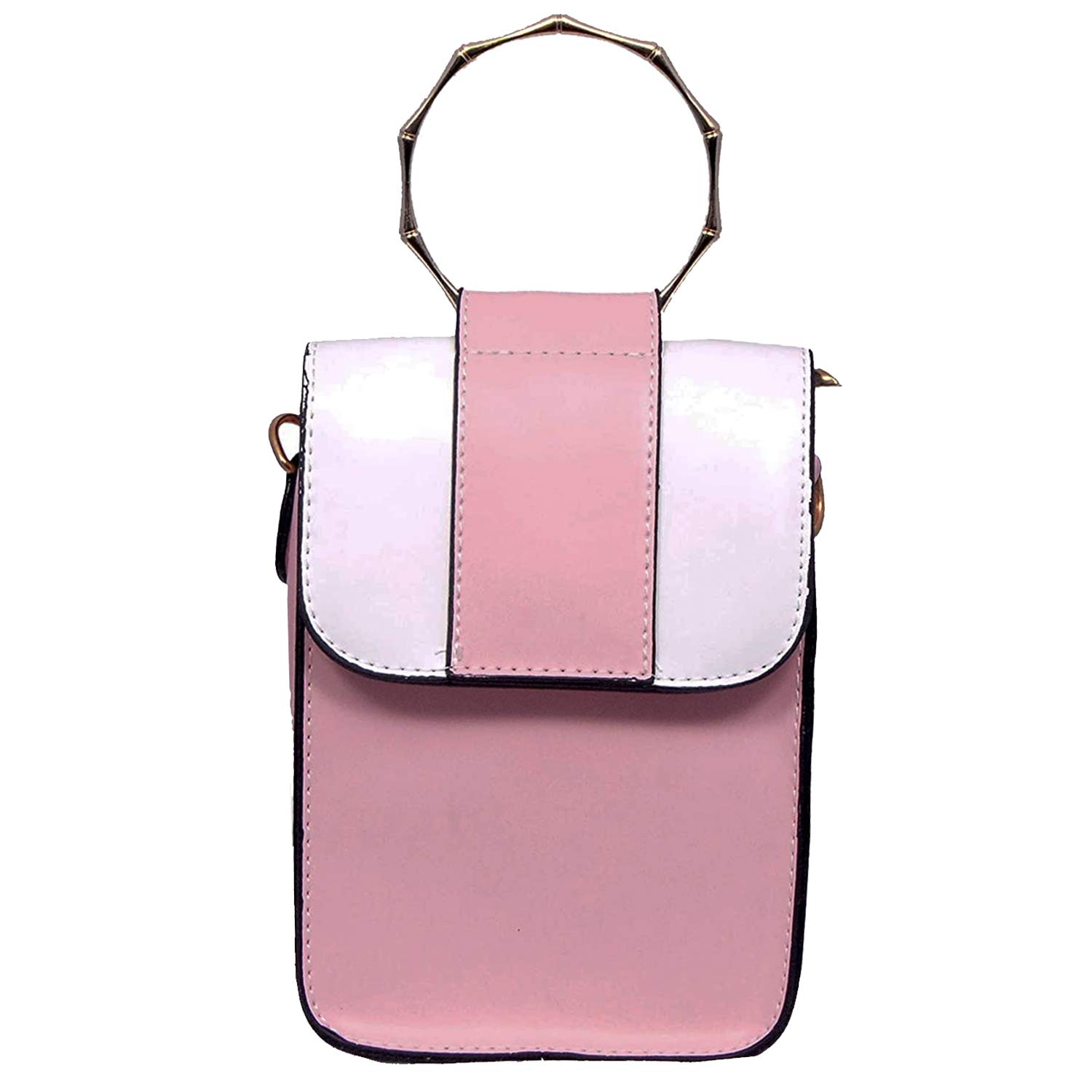 pink side purse