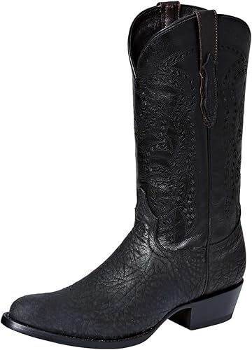 botas vaqueras de piel