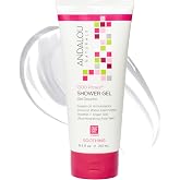 Andalou Naturals 1000 Roses Shower Gel Body Wash (8.5 fl oz) | Hydrating Daily Foam Cleanser With Argan Oil, Coconut Water, and Aloe Vera, Gentle and Soothing for Sensitive Skin