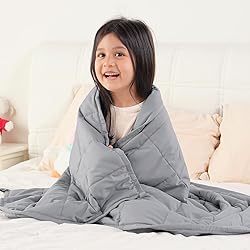 Topblan 7 lb Weighted Blanket, 41" x 60" Heavy