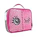 Style.Lab by Fashion Angels Magic Sequin Lunch Tote - Winky Eyes/Silver Holo