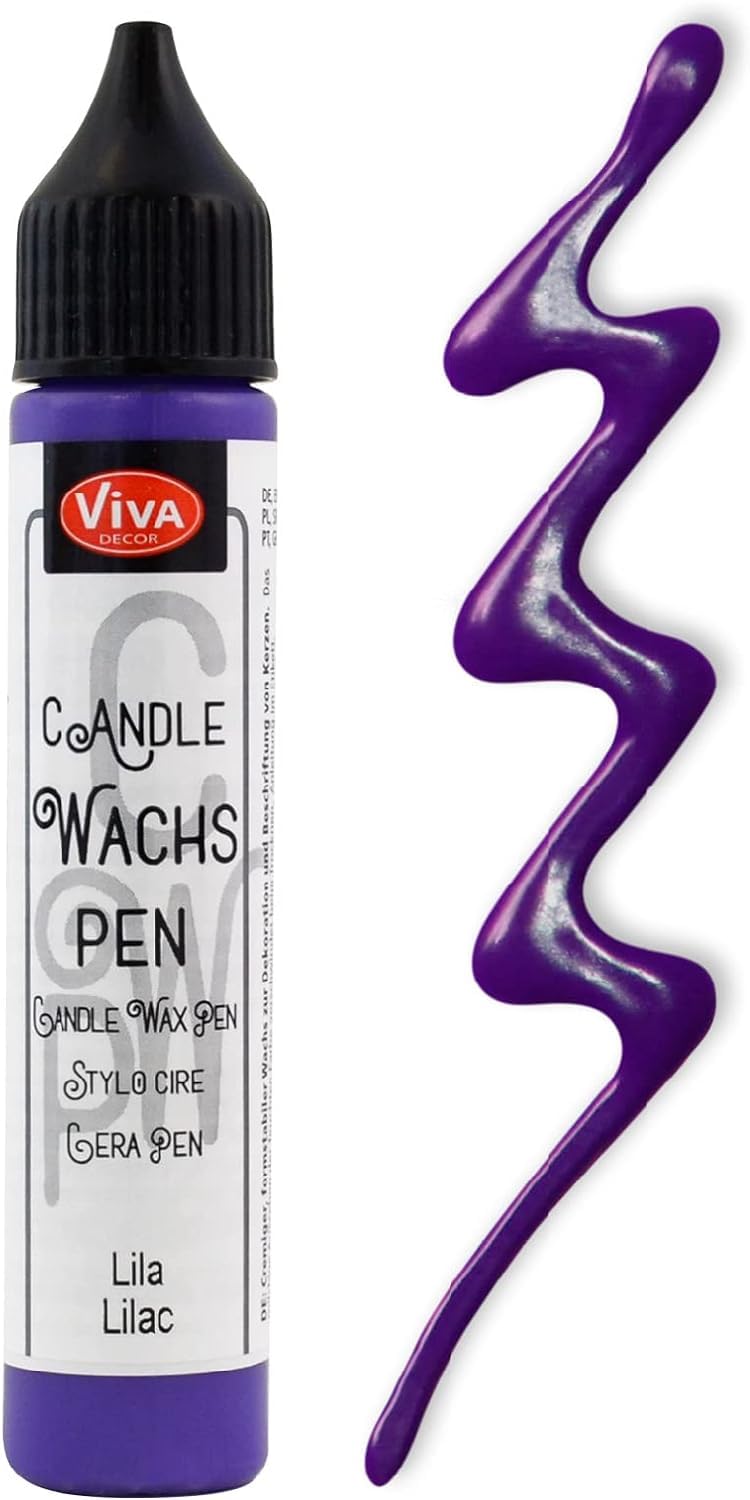 Viva Decor Candle Wax Pen - 501 Lilac Purple