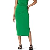 Amazon Essentials Women's Slim-Fit Ruched Matte Jersey Skirt (Top Sold Separately)