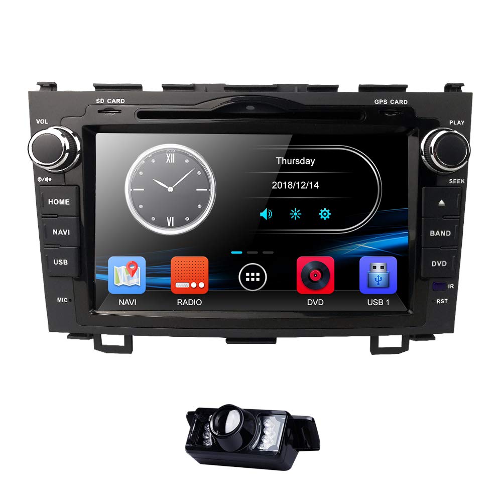 8 Inch for Honda CRV CR-V 2007 2008 2009 2010 2011 in Dash HD Touch Screen  Car DVD Player GPS Navigation Stereo Bluetooth/SD/USB/RDS/FM/AM ...