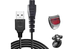 WAHFOX Charger Cord for Remington Shaver Charger Cord USB Cable Power Cord for Remington XR7000 HC4250 Charger Cord (USB Charger Cord)