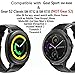 Olytop Compatible Galaxy Watch Active2 44mm 40mm Bands/Galaxy Watch 42mm Band & Vivoactive 3 Bands, 20mm Premium Nylon Sport Strap Wristbands for Garmin Vivoactive 3 /Ticwatch E Smartwatch - Black